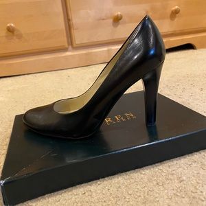 Ralph Lauren Black Heels